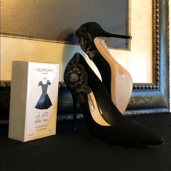 Sophia Webster Black Suede Shoes - Size 9 (39) New - Picture 7 of 8